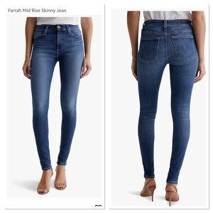 AG Denim Farrah Skinny Ankle Jeans